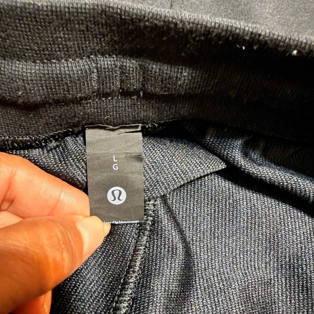 lululemon athletica Men's Black Joggers